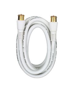 RCA RCAVH606WHRV1 6FT RG6 CABLE WHT